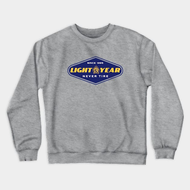 Never Tire Crewneck Sweatshirt by Heyday Threads